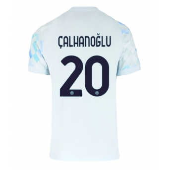 Billige Fotballdrakt Inter Milan Hakan Calhanoglu #20 Replika Bortedrakt 2025-26 Kortermet